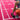 Pink Sled Track with Markings – Babylon One